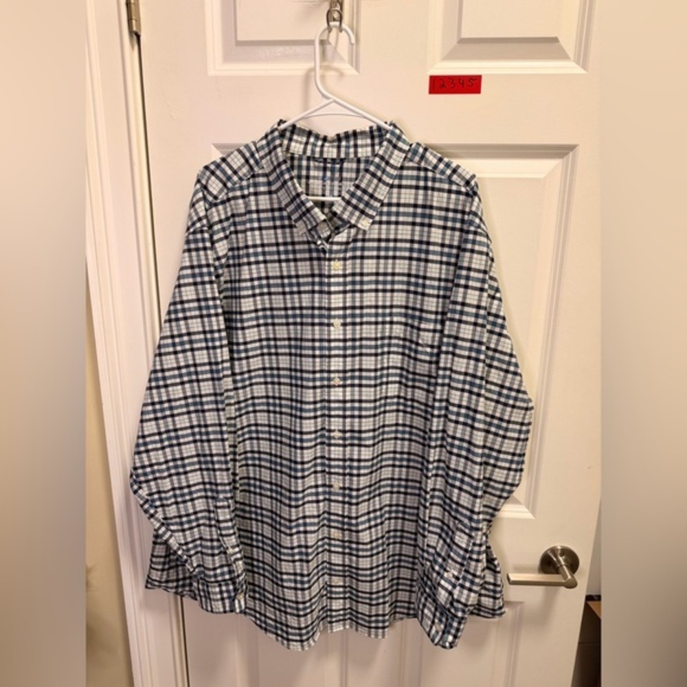Mens Vineyard Vines Long Sleeve Button Down Performance Dress Shirt